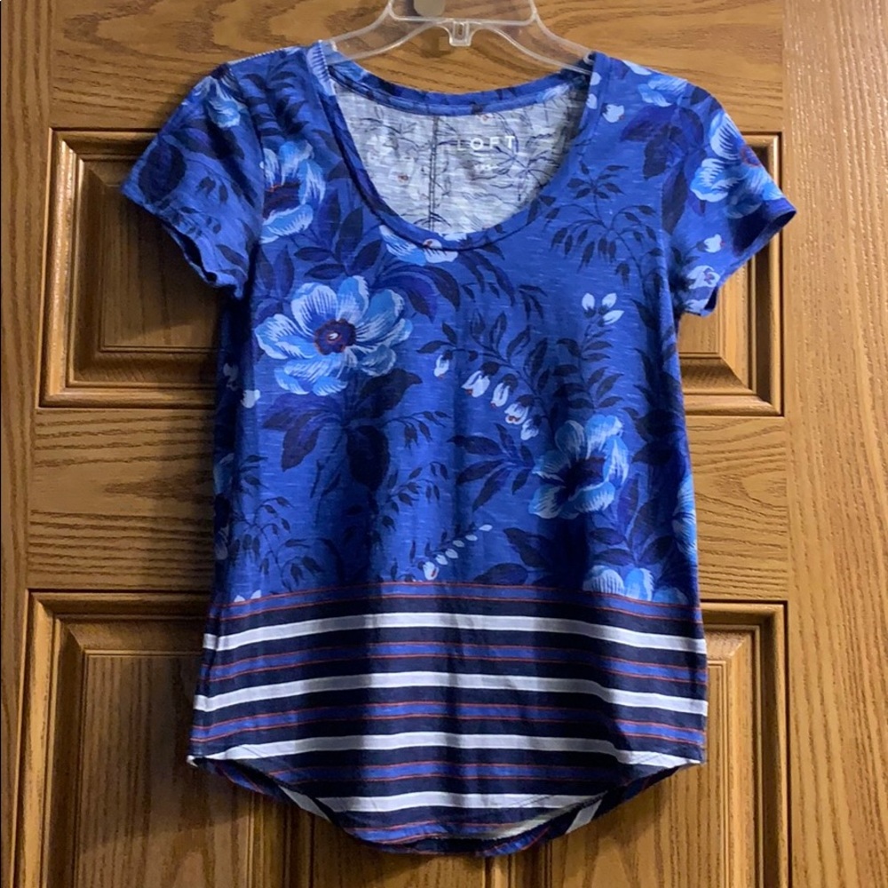 Loft Floral Vintage Soft Tee XXSP
